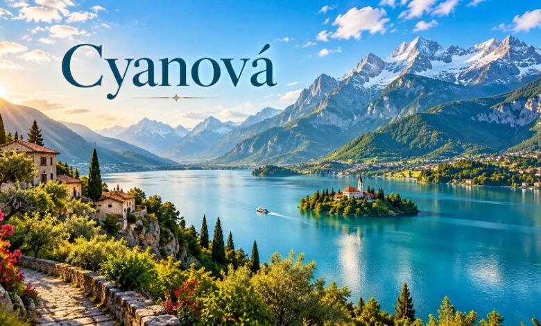 Cyanová