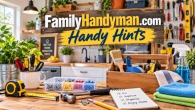 FamilyHandyman.com Handy Hints